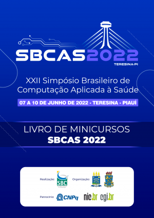 Capa para Minicursos do SBCAS 2022