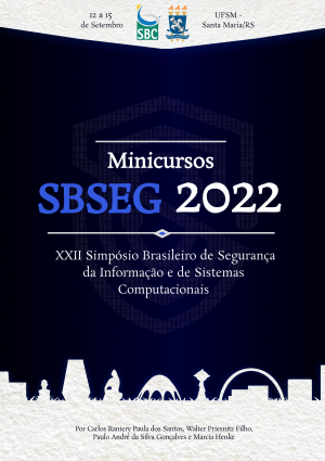 Capa para Minicursos do XXII Simpósio Brasileiro de Segurança da Informação e de Sistemas Computacionais