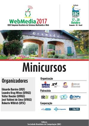 Capa para Minicursos do XXIII Simpósio Brasileiro de Sistemas Multimídia e Web
