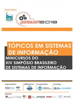 Capa para Tópicos em Sistemas de Informação: Minicursos SBSI 2018