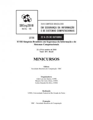 Capa para Minicursos do XVIII Simpósio Brasileiro de Segurança da Informação e de Sistemas Computacionais