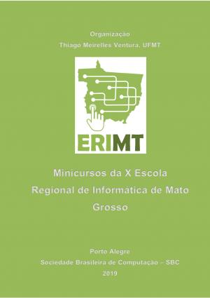 Capa para Minicursos da X Escola Regional de Informática de Mato Grosso