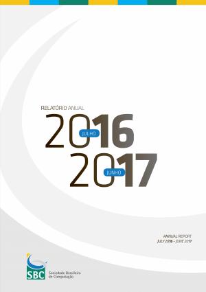 Capa para Relatório Anual da SBC 2016-2017