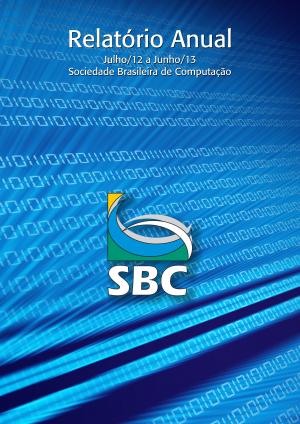 Capa para Relatório Anual da SBC 2012-2013