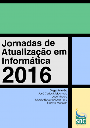 Capa para Jornadas de Atualização em Informática 2016