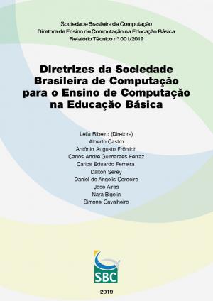 Capa para Diretrizes da Sociedade Brasileira de Computação para o Ensino de Computação na Educação Básica