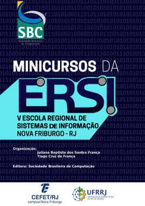 Capa para Minicursos da ERSI-RJ 2018 - V Escola Regional de Sistemas de Informação do Rio de Janeiro