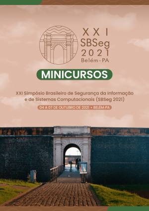 Capa para Minicursos do XXI Simpósio Brasileiro de Segurança da Informação e de Sistemas Computacionais