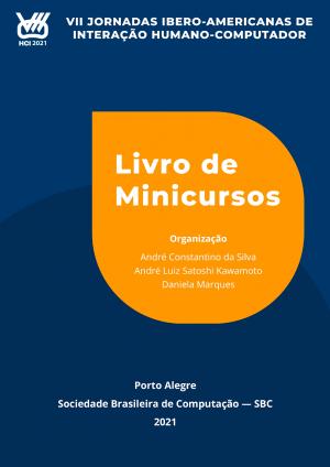 Capa para Minicursos da VII Jornadas Ibero-Americanas de Interação Humano-Computador
