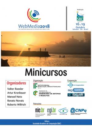 Capa para Minicursos do XXIV Simpósio Brasileiro de Sistemas Multimídia e Web