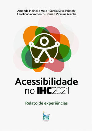 Capa para Acessibilidade no IHC 2021: relato de experiências