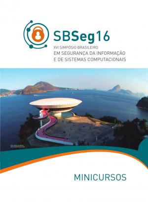 Capa para Minicursos do XVI Simpósio Brasileiro de Segurança da Informação e de Sistemas Computacionais